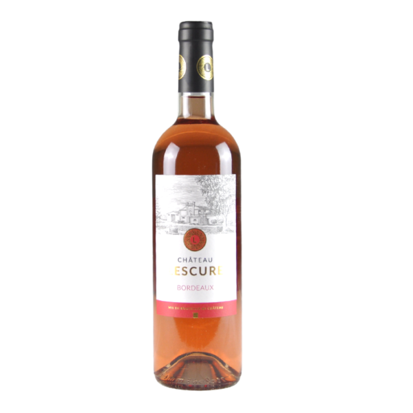 Le Bordeaux rosé du Château Lescure séduit par sa fraîcheur et ses arômes de fruits rouges. Parfait pour accompagner vos apéritifs et repas d'été.