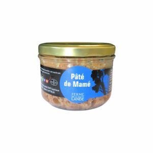 En choisissant le pâté de Mamé, vous optez pour un produit artisanal de qualité, riche en saveurs. Enfin, ajoutez une touche de terroir à vos plats avec notre délicieux pâté de Mamé.