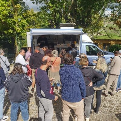 Food truck lors de la JPO des Foyers des Coteaux